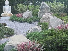 Aisian Inspired Garden Rock Garden