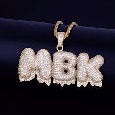 hip hop necklaces custom name