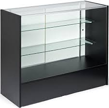 Glass Display Cabinet With Sliding Door
