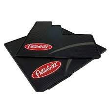 peterbilt oem black ribbed rubber floor