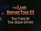 Land Before Time III: The Time of the Great Giving