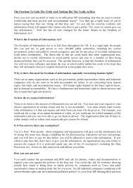 article dom of information act for actionaid 