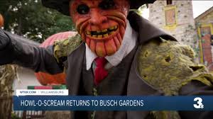 busch gardens howl o scream returns in