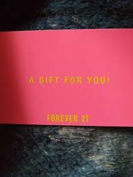 Maybe you would like to learn more about one of these? 20 Forever 21 Gift Card Ebay