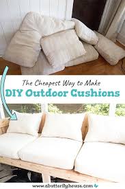 Diy Outdoor Cushions Diy