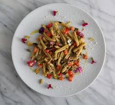 pesto pasta salad recipe with edible