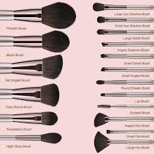 eye shadows cosmetic brushes