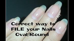 oval nail 101 rose pearl