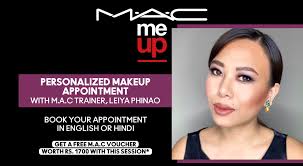 personalized makeup appointment with