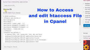 altering the htaccess file for wordpress
