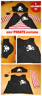 easy homemade pirate costume for kids