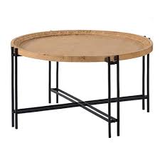 Tennyson Metal Wood Coffee Table