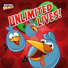Angry Birds Blast - Kick away the Monday BLUES and claim yourself something  you really ❤️ →→→ 24 HOURS of UNLIMITED LIVES! Check your Blast inbox now!  👉