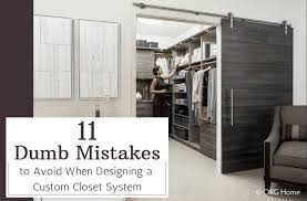 how to design a custom closet avoid
