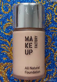 make up factory all natural foundation