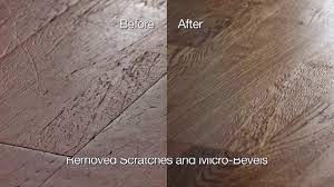to refinish engineered hardwood floors
