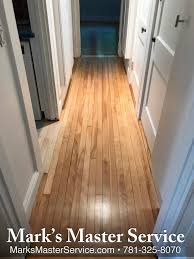 wood floor refinishing sanding in