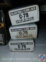 3 tapco adjule floor jacks model
