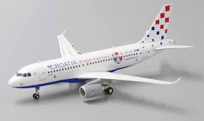They have a maximum cruising altitude of 11900m and speed of 870km/h. Jc Wings 1 400 Xx4064 Croatia Airlines Airbus A319 Diecast Aircarft Model 9a Ctl Colorcard De