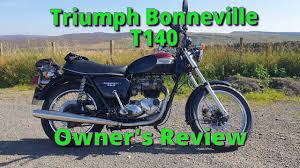 triumph bonneville t140 owner s review