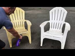 How To Clean Plastic Lawn Furniture