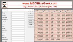 fully automated general register