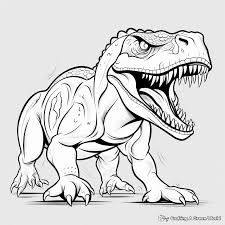 carnivore dinosaur coloring pages