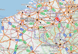 Mappa belgio poster, plastificato, per siamo cartografi non come amazon o altre terze parti che vendono mappe. Mappa Michelin Belgio Viamichelin