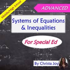 Systems Of Equations And Inequalities
