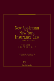 Commercial speech and insurance companies. New Appleman New York Insurance Law Lexisnexis Store