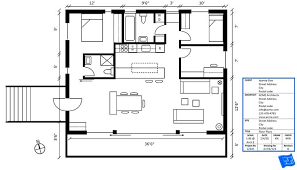 House Plan Title Block