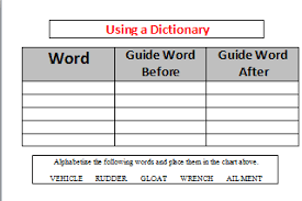 Teaching Word Meaning Using A Dictionary With Multiple