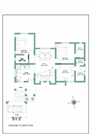contemporary kerala house plan at 2000