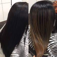 Окрашивание Ombre Hair (омбре, балаяж, растяжка цвета) - «Мой длинный отзыв  про выход из черного цвета+фото» | отзывы