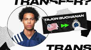 The revs will retain a percentage of. Sources New England Close To Agreeing Deal For Tajon Buchanan To Club Brugge Not Yet Final Mlssoccer Com