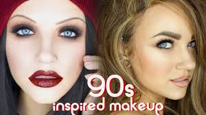 90s grunge supermodel glam makeup