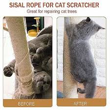 cat sisal rope 1 4 inch 164 ft for