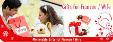send gifts for fiancee wife to india