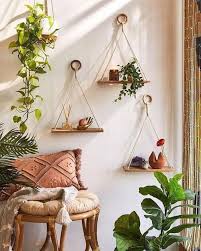 Hanging Wall Shelf Without Drilling
