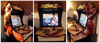 street fighter ii bartop cabinet