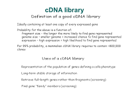A dna molecule that is complementary to a specific messenger rna. Cdna Sequencing Sage And Microarray Analysis Ppt Download