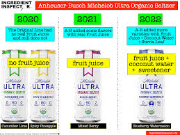 what s in michelob ultra organic
