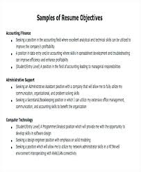 How To Write Career Objective In Resume Objective For Resumes List