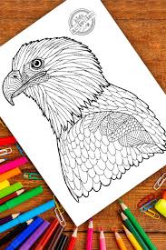 Get this free independence day coloring page and many more from primarygames. Zentangle Bird Pattern Bald Eagle Printable Coloring Page