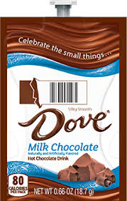 dove milk hot chocolate for flavia