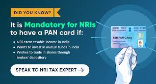 pan card for nri without aadhaar card