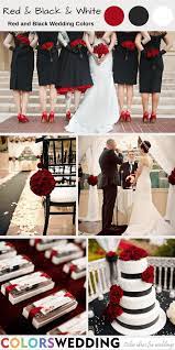 top 7 red and black wedding color ideas
