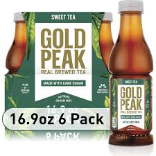 gold peak sweetened black tea bottles