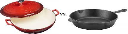 enamel vs bare cast iron which is better