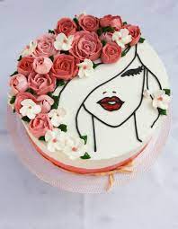 In case you are searching ideas of birthday cakes for lady who is fond of fashion, have a look at these variants. Flower Lady Cake By Teriely Birthday Cake Decorating Cakes For Women Buttercream Cake Designs